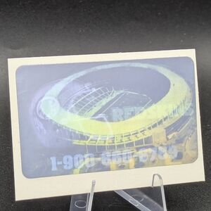 RARE VTG 1989 NFL Football Washington Redskins Commanders Hologram Test Sticker